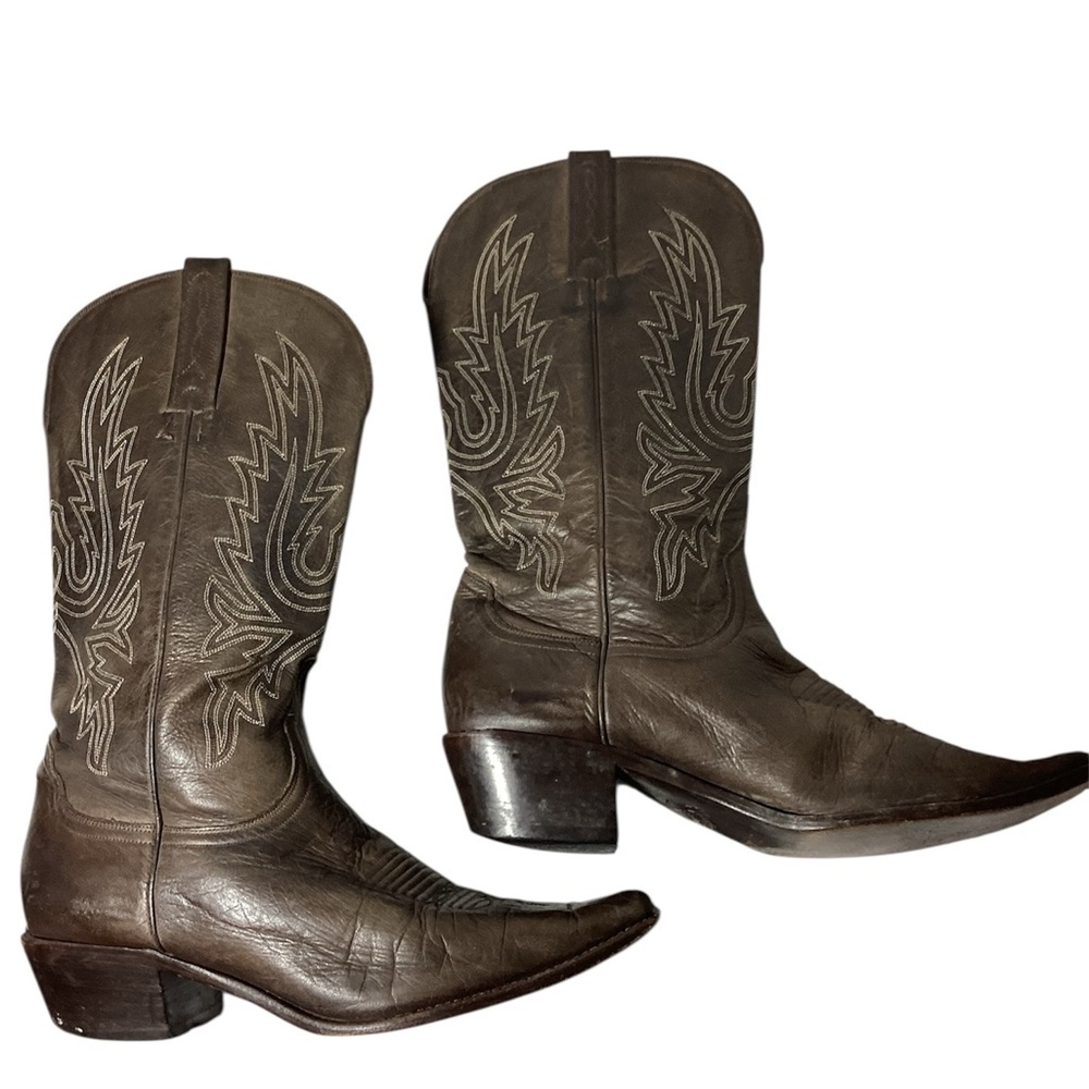 Women Charlie Horse Brown Western Boots